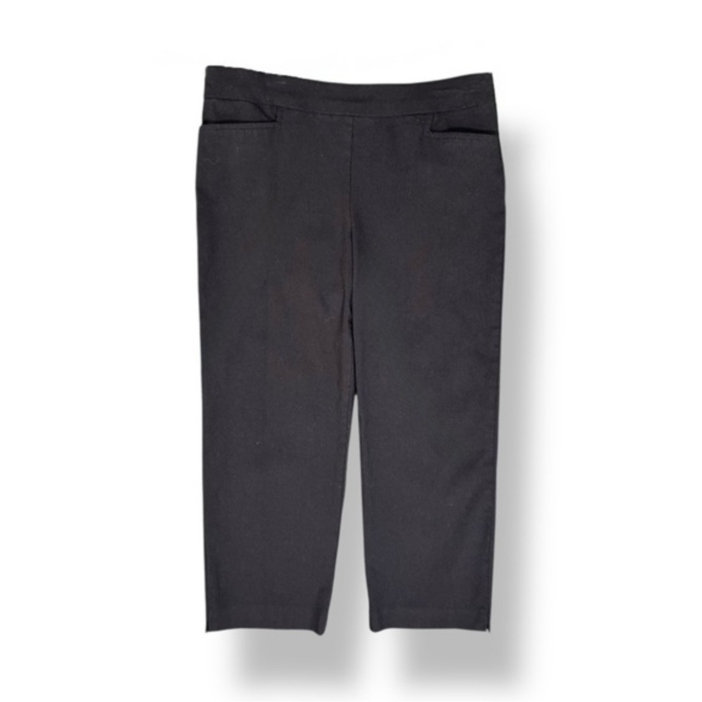 4/$20 George Classic Black Cropped Trousers